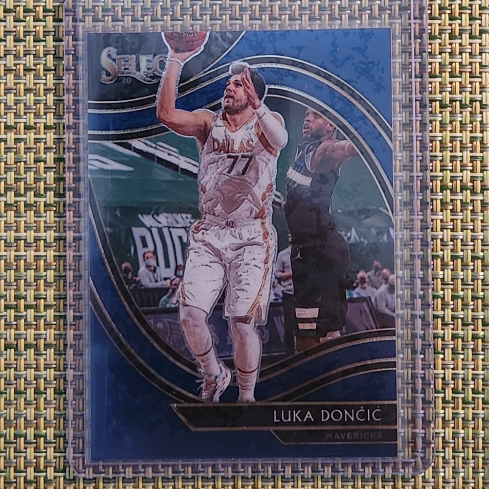 Panini Luka Dončić Basketball Card - Blue and White